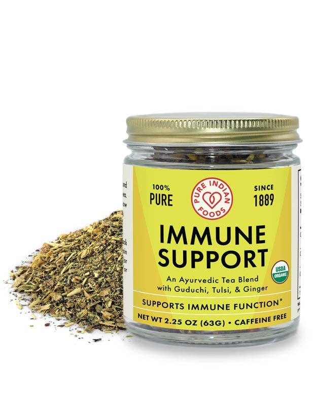 Ayurvedic Tea that Supports Immune Function (Guduchi, Tulsi, & Ginger), Organic
