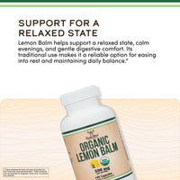 Lemon Balm Supplement