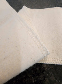 Organic Unbleached Cotton Flannel for Castor Oil Pack Compress (9x18)