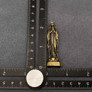 Small Brass Virgin Mary Statue