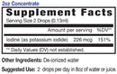 Liquid Iodine (2 ounce glass bottle)