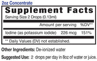 Liquid Iodine (2 ounce glass bottle)