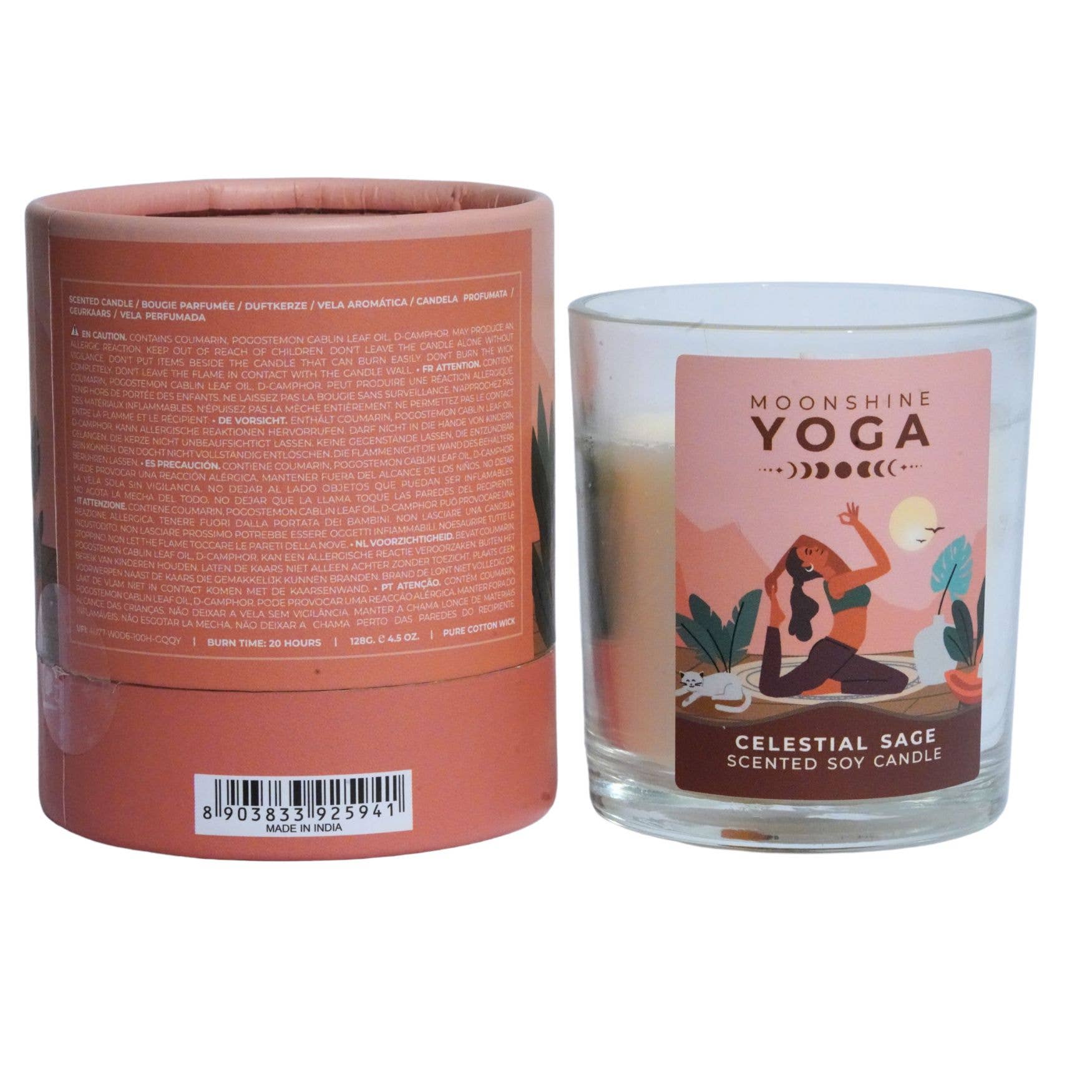 Celestial Sage Yoga Candle