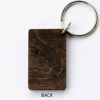 The High Priestess Keychain (Tarot Card) - Handcrafted