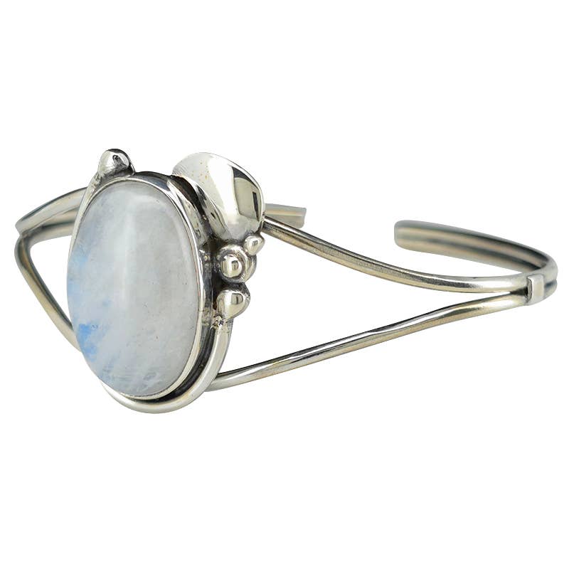 Moonstone Goddess Cuff Bracelet
