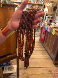 Gerda Lynggaard Monies Copenhagen Necklace Chain Real Amber (Vintage)