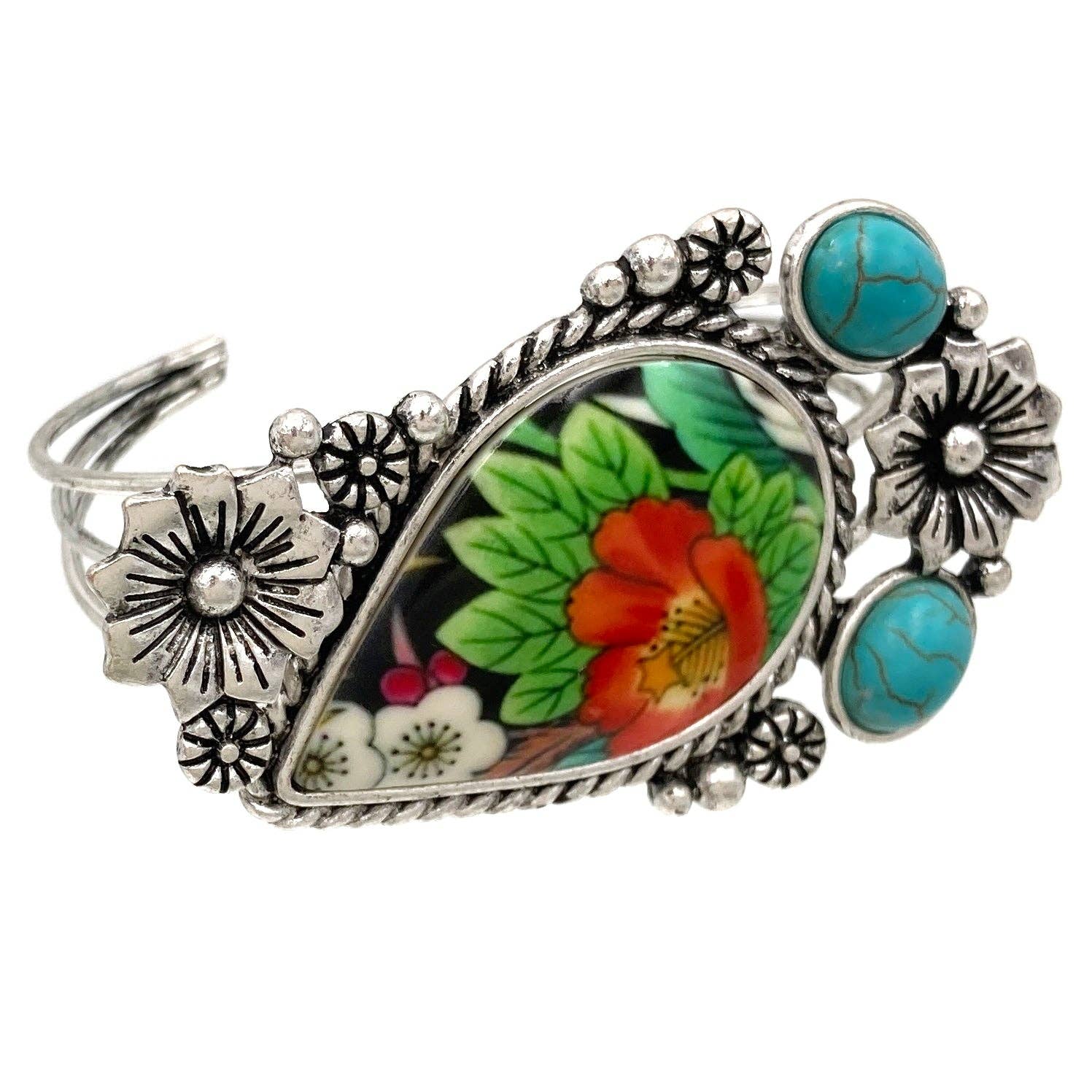 Tribal Wisdom Earth Open Bangle