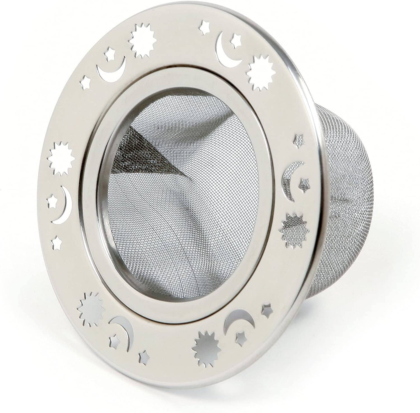 Tea Infuser for Loose Leaf - Stainless Steel (Wide brim)