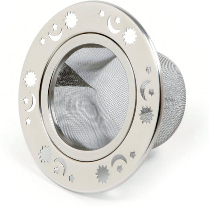 Tea Infuser for Loose Leaf - Stainless Steel (Wide brim)