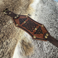 Viking Leather Bracelet