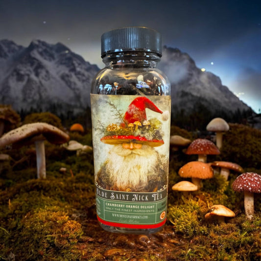 Delightful Cranberry Orange Tea Featuring Vintage Victorian Design