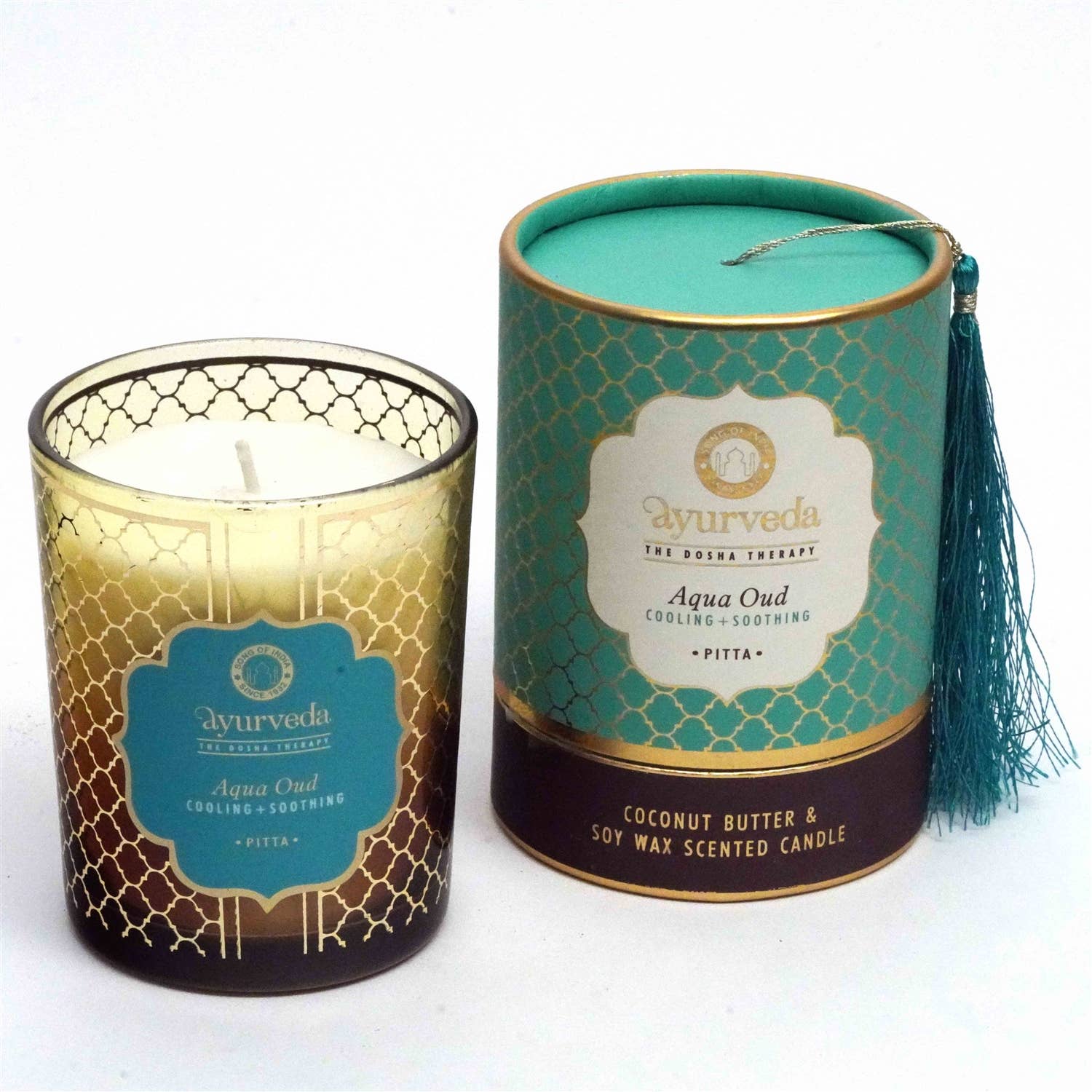 Ayurveda Candle - Cool Pitta (Soy Wax & Coconut Butter)