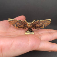 Brass Owl - Flying