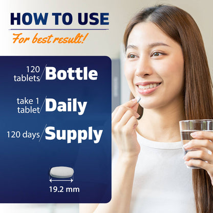 L-Tryptophan 1000mg (120 Tablets)