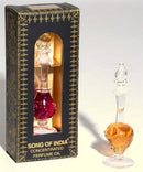 Sandalwood Oil in Handblown Glass Perfume Bottle