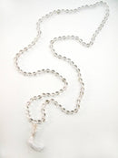 Knotted Crystal Mala