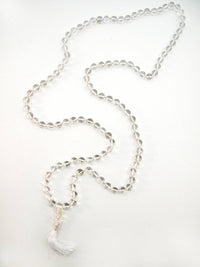 Knotted Crystal Mala