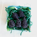 Blackberry Beeswax Candles - Set of 10