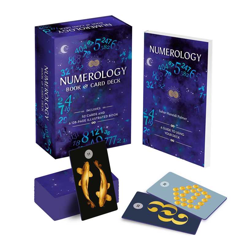 Numerology Book & Card Deck by Sahar Huneidi Palmer