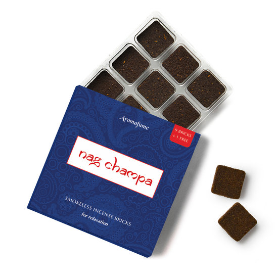 Nag Champa Incense Bricks | Smokeless Incense