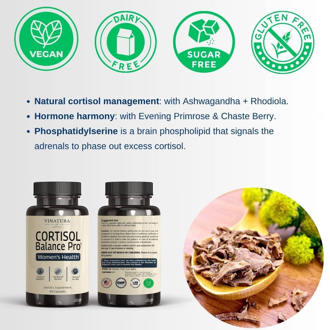 Cortisol Balance Pro - Women's Health (60 capsules)