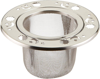 Tea Infuser for Loose Leaf - Stainless Steel (Wide brim)