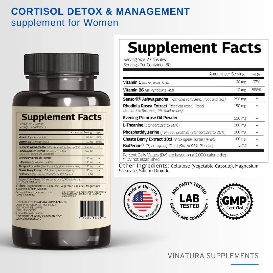 Cortisol Balance Pro - Women's Health (60 capsules)