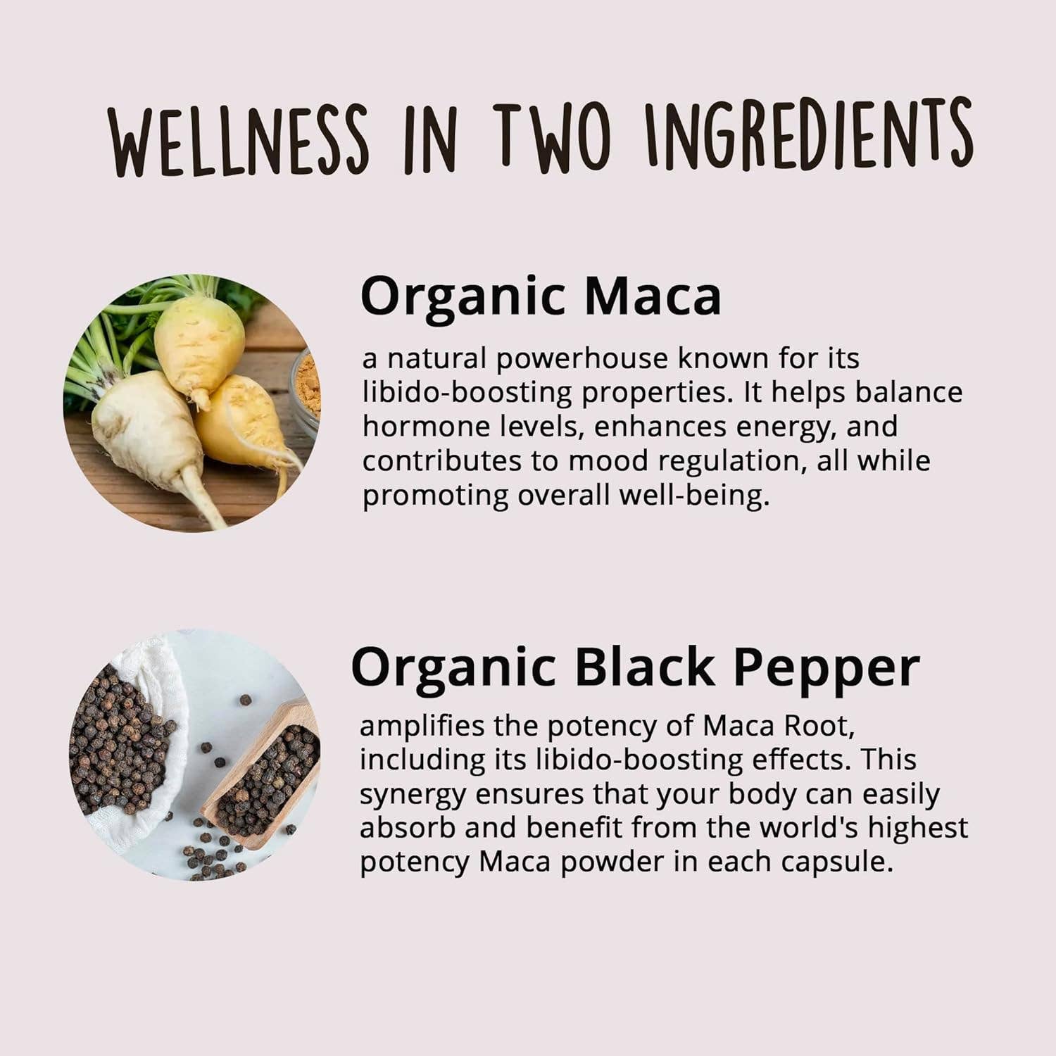 Organic Maca Root Capsules