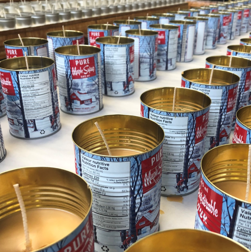 Maple Syrup Scented Candle – Encapsulated in Iconic Can