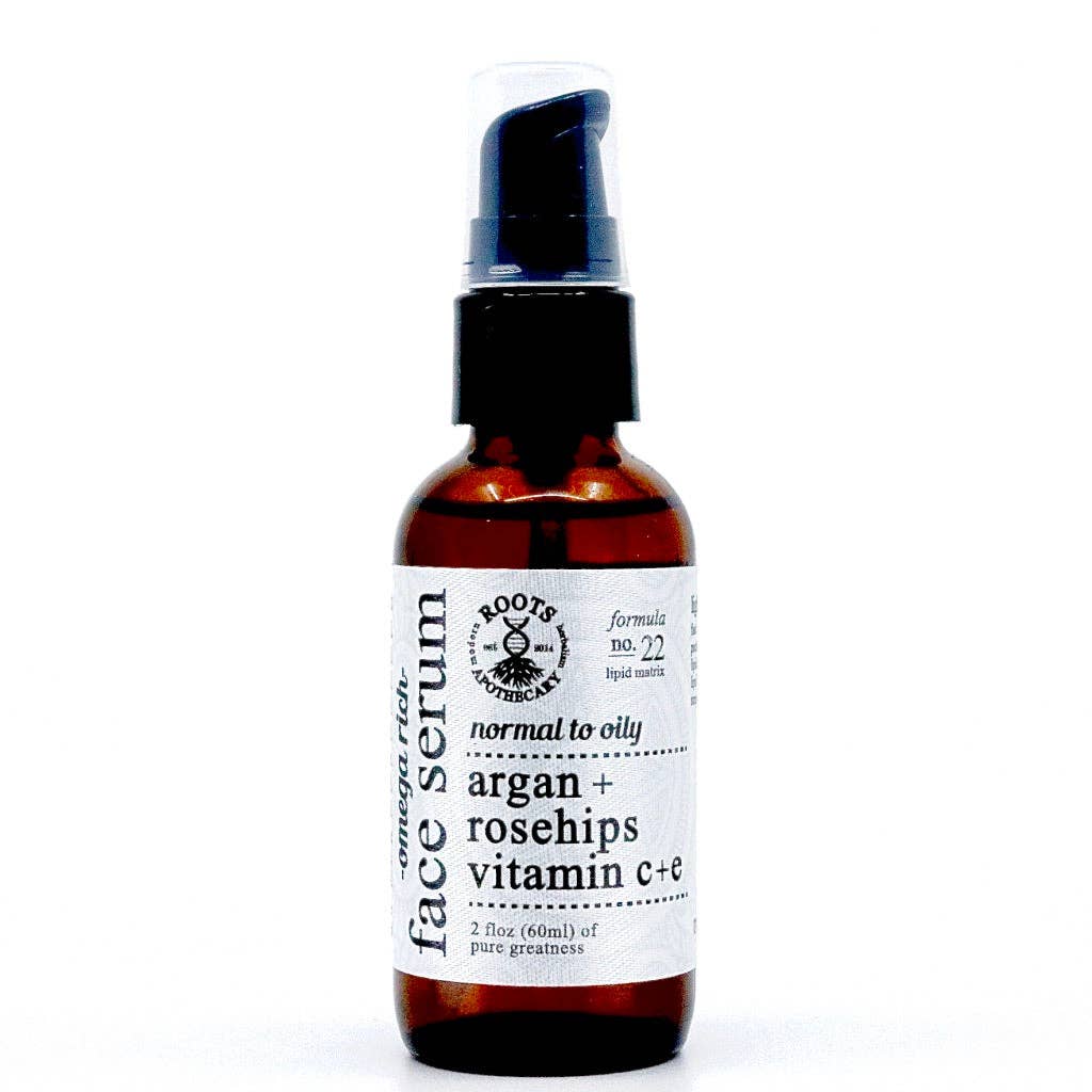 Face serum. Argan, Rosehips, Vitamin C, Vitamin E