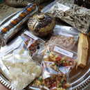 Resin Burner Starter Kit: Includes Resin Burner, Packs of resin, Pack of charcoals & tongs