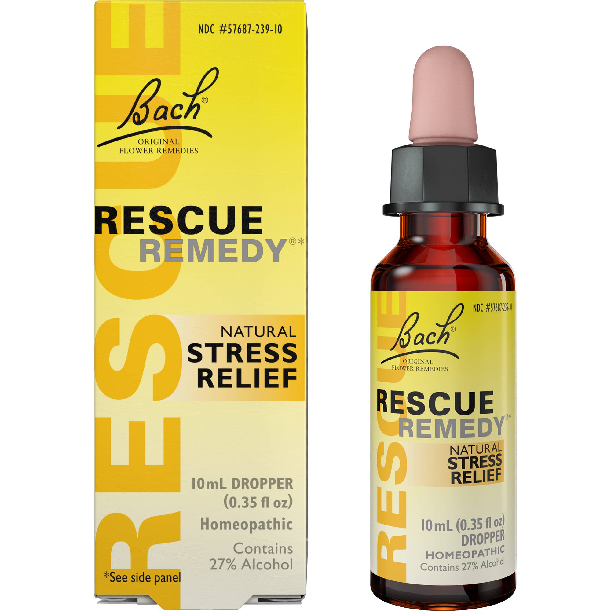 Bach Rescue Remedy Natural Stress Relief Dropper (10 ml)