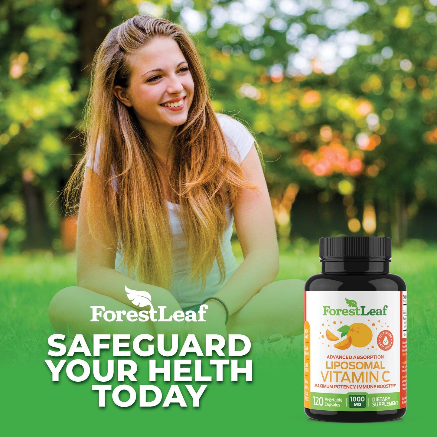 Vitamin C with Liposomal technology for max absorption (120 capsules)