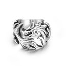 Dragon Titanium Steel Ring (Size 14)