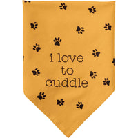 Reversible Pet Bandana - i'm a bad ass (Small - 16"x16")