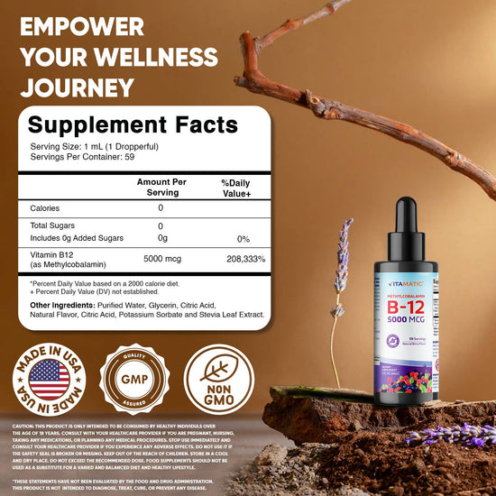 Liquid B12 - 5000 mcg (2oz)