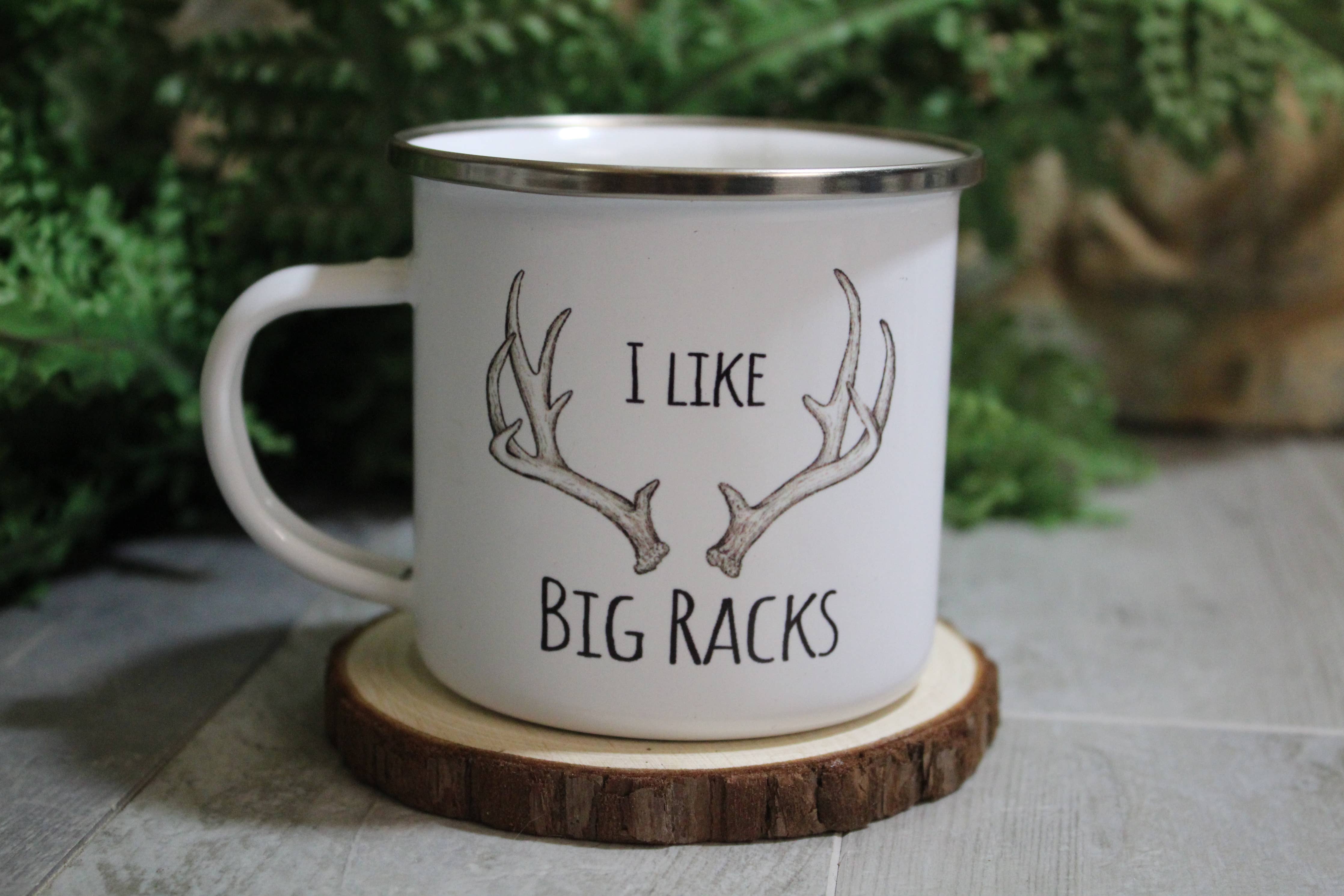 I Like Big Racks- Mug Candle (Natural soy wax), Hand-poured