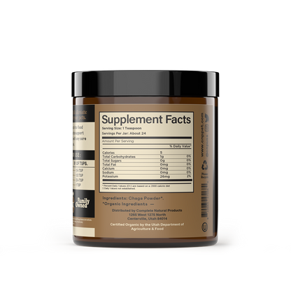 Organic Chaga Mushroom Powder