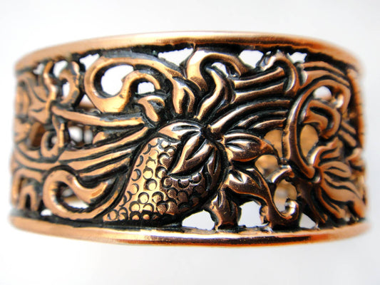 Pure Copper Cuff Bracelet