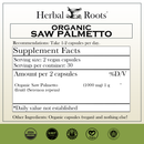 Saw Palmetto Capsules (Organic)