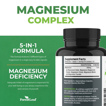 Advanced Magnesium Complex - 500MG