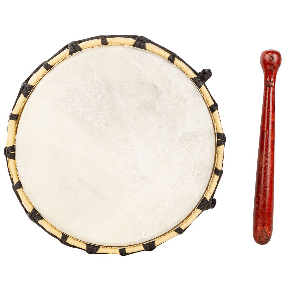 Ceremonial Drum With Drumstick (8.5 inch)