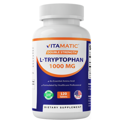 L-Tryptophan 1000mg (120 Tablets)