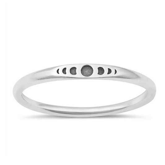 Moon Phase Ring (Size 10)