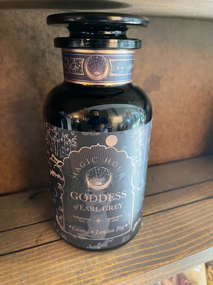 Goddess of Earl Lavender London Fog Tea - Apothecary Jar (80 cups)