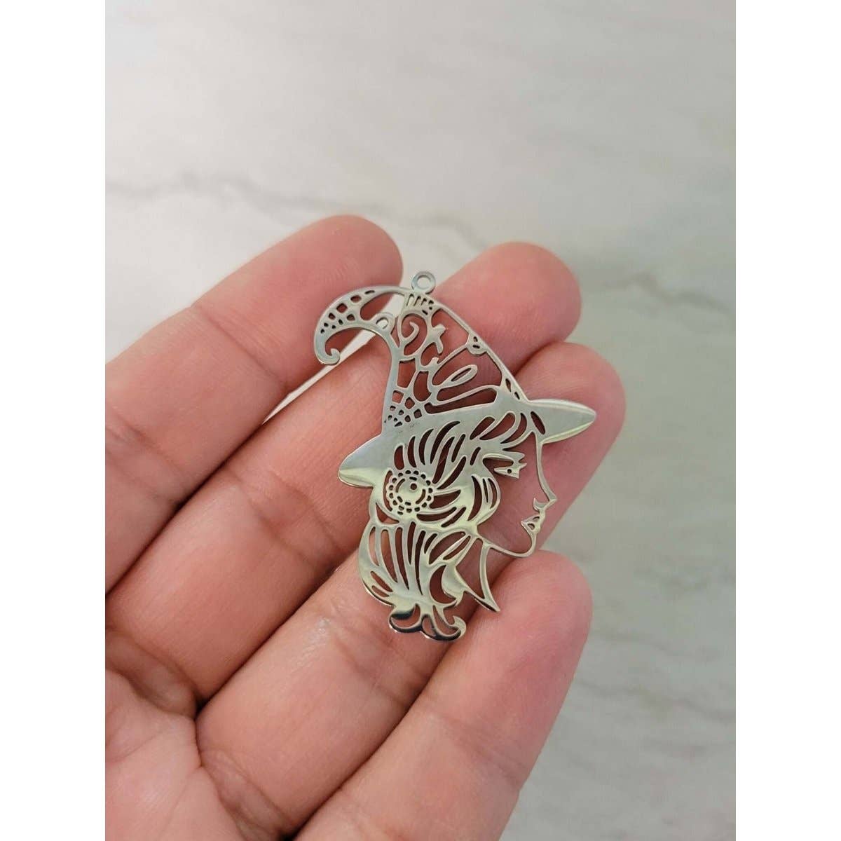 The Good Witch Stainless Steel Pendant