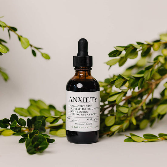 Anxiety Tincture (Vegetable glycerin base) - 2oz
