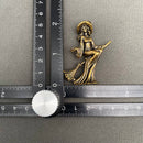 Brass Witch on a Broom