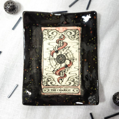 Tarot Card Ceramic Trinket Dish