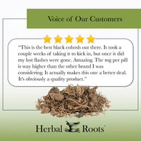 Black Cohosh Root Capsules (Organic)